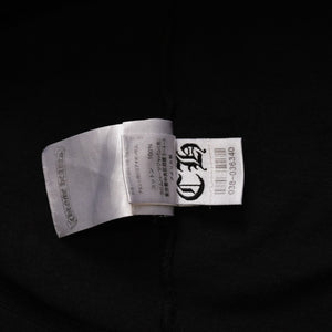 CHROME HEARTS クロムハーツ 大阪限定スクロールラベルTシャツ OSAKA limited ブラック 黒 スクロールロゴ Sサイズ 美品 中古 4a001879