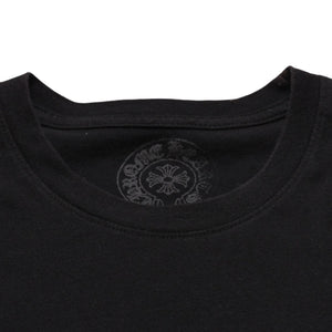 CHROME HEARTS クロムハーツ 大阪限定スクロールラベルTシャツ OSAKA limited ブラック 黒 スクロールロゴ Sサイズ 美品 中古 4a001879