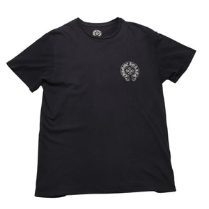 CHROME HEARTS Horseshoe T-shirt Horseshoe Short Sleeve T-shirt Black Black M Size Good Condition Used 4a001884