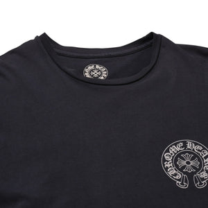 CHROME HEARTS Horseshoe T-shirt Horseshoe Short Sleeve T-shirt Black Black M Size Good Condition Used 4a001884