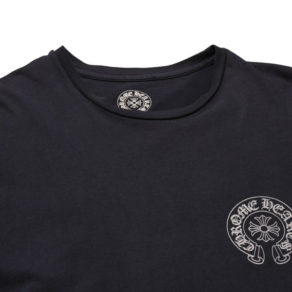 CHROME HEARTS Horseshoe T-shirt Horseshoe Short Sleeve T-shirt Black Black M Size Good Condition Used 4a001884