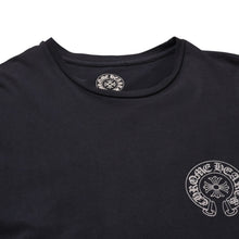 画像をギャラリービューアに読み込む, CHROME HEARTS クロムハーツ ホースシューTシャツ 馬蹄 半袖Tシャツ ブラック 黒 Mサイズ 美品 中古 4a001884