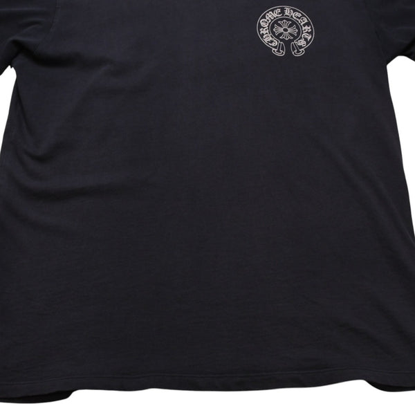 CHROME HEARTS Horseshoe T-shirt Horseshoe Short Sleeve T-shirt Black Black M Size Good Condition Used 4a001884