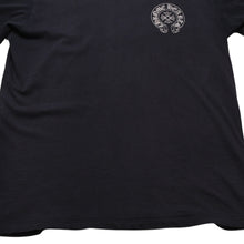 画像をギャラリービューアに読み込む, CHROME HEARTS クロムハーツ ホースシューTシャツ 馬蹄 半袖Tシャツ ブラック 黒 Mサイズ 美品 中古 4a001884