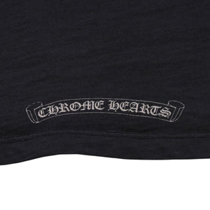 CHROME HEARTS Horseshoe T-shirt Horseshoe Short Sleeve T-shirt Black Black M Size Good Condition Used 4a001884