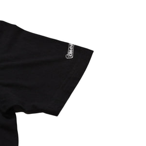 CHROME HEARTS クロムハーツ 大阪限定スクロールラベルTシャツ OSAKA limited ブラック 黒 スクロールロゴ Sサイズ 美品 中古 4a001879