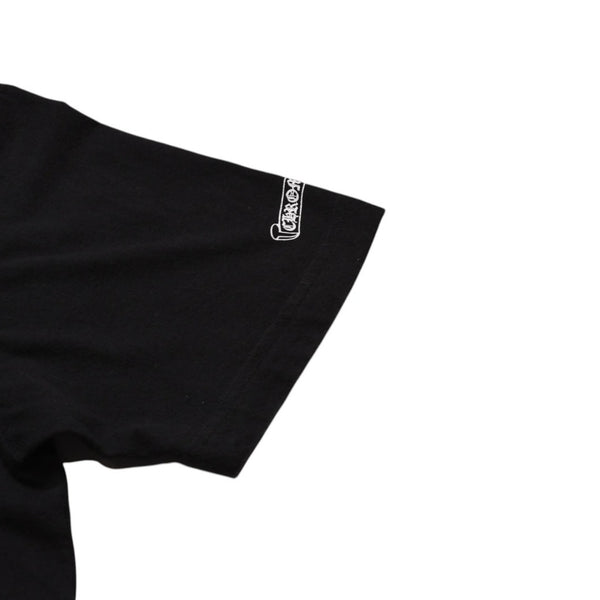 CHROME HEARTS クロムハーツ 大阪限定スクロールラベルTシャツ OSAKA limited ブラック 黒 スクロールロゴ Sサイズ 美品 中古 4a001879