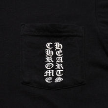 画像をギャラリービューアに読み込む, CHROME HEARTS クロムハーツ 大阪限定スクロールラベルTシャツ OSAKA limited ブラック 黒 スクロールロゴ Sサイズ 美品 中古 4a001879