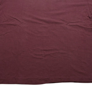 New and unused SAINT Mxxxxxx Saint Michael SS T-SHIRT SAINT MXX BUR Short sleeve T-shirt T-shirt Burgundy Aged processing Used 4a001975