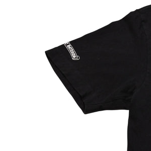 CHROME HEARTS クロムハーツ 大阪限定スクロールラベルTシャツ OSAKA limited ブラック 黒 スクロールロゴ Sサイズ 美品 中古 4a001879