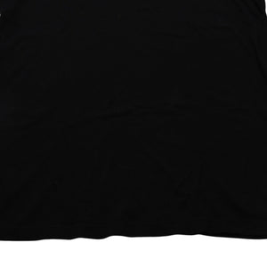 CHROME HEARTS クロムハーツ ポケット付きTシャツ クロスレザーパッチ シルバー金具 ブラック CHプラス スクロールラベル 美品 中古 4a001885