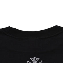 画像をギャラリービューアに読み込む, 新品未使用 CHROME HEARTS クロムハーツ ポケット半袖Tシャツ サークルロゴCHプラス ブラック シルバー ブルー 中古 4a001882