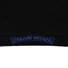 画像をギャラリービューアに読み込む, 新品未使用 CHROME HEARTS クロムハーツ ポケット半袖Tシャツ サークルロゴCHプラス ブラック シルバー ブルー 中古 4a001882