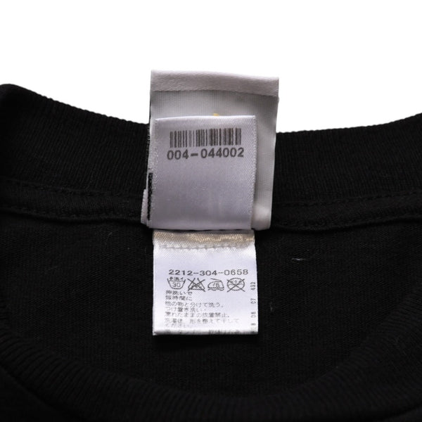 New and unused CHROME HEARTS Pocket Short Sleeve T-shirt Circle Logo CH Plus Black Silver Blue Used 4a001882