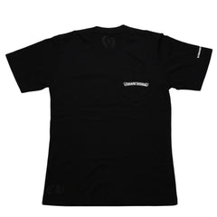 新品未使用 CHROME HEARTS クロムハーツ スクロールロゴTシャツ ブラック 黒 ポケットTシャツ 半袖Tシャツ 中古 4a001880