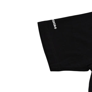 新品未使用 CHROME HEARTS クロムハーツ スクロールロゴTシャツ ブラック 黒 ポケットTシャツ 半袖Tシャツ 中古 4a001880