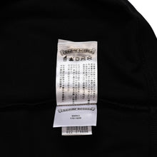 画像をギャラリービューアに読み込む, 新品未使用 CHROME HEARTS クロムハーツ スクロールロゴTシャツ ブラック 黒 ポケットTシャツ 半袖Tシャツ 中古 4a001880