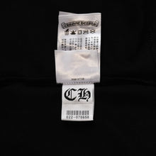 画像をギャラリービューアに読み込む, 新品未使用 CHROME HEARTS クロムハーツ スクロールロゴTシャツ ブラック 黒 ポケットTシャツ 半袖Tシャツ 中古 4a001880