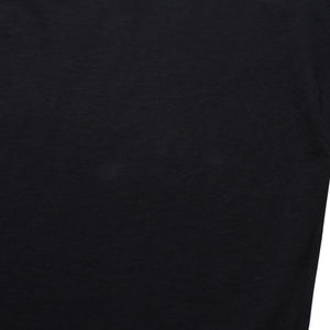 極美品 CHROME HEARTS クロムハーツ ポロシャツ 半袖シャツ シルバー金具 Sサイズ ブラック 黒 中古 4a001887