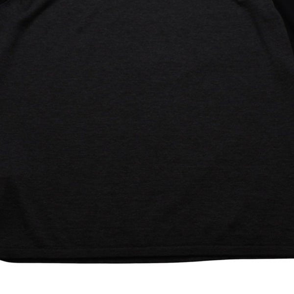New and unused Chrome Hearts Y NOT 3 Cross Patch CH Logo Embroidery Raglan L/S T-Shirt Long Sleeve Shirt Long T Raglan Black Gray Bicolor Cross Patch Used 4a001888