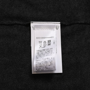 New and unused Chrome Hearts Y NOT 3 Cross Patch CH Logo Embroidery Raglan L/S T-Shirt Long Sleeve Shirt Long T Raglan Black Gray Bicolor Cross Patch Used 4a001888