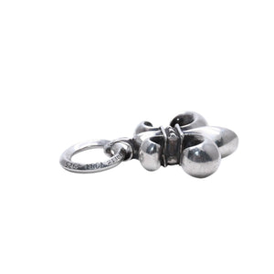CHROME HEARTS BS Flare Charm BS Fleur Pendant Top Silver 925 SV925 25.2g Good Condition Used 4a002038