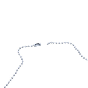 極美品 CHROME HEARTS クロムハーツ PADLOCK FLERKNEE SILICONE RUBBER NECKLACE シリコン ラバー ネックレス グレー パドロック フレアニー アクセサリー ボールチェーン 中古 4a001909