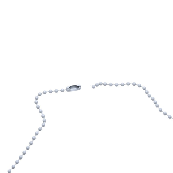 極美品 CHROME HEARTS クロムハーツ PADLOCK FLERKNEE SILICONE RUBBER NECKLACE シリコン ラバー ネックレス グレー パドロック フレアニー アクセサリー ボールチェーン 中古 4a001909