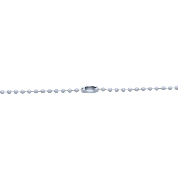 極美品 CHROME HEARTS クロムハーツ PADLOCK FLERKNEE SILICONE RUBBER NECKLACE シリコン ラバー ネックレス グレー パドロック フレアニー アクセサリー ボールチェーン 中古 4a001909