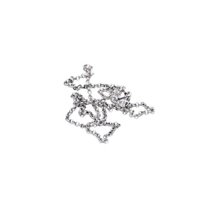 極美品 CHROME HEARTS クロムハーツ NECKCHAIN R16 ロールチェーンネックレス 16インチ 重量約4.61g シルバー925 中古 4a001906