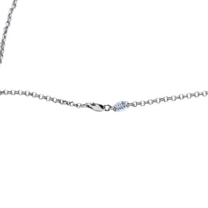 極美品 CHROME HEARTS クロムハーツ NECKCHAIN R16 ロールチェーンネックレス 16インチ 重量約4.61g シルバー925 中古 4a001906