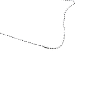 新品未使用 CHROME HEARTS クロムハーツ BALL CHAIN NECKLACE 30inch ボールチェーンネックレス 30インチ 重量8.53g 全長約76cm 中古 4a001899