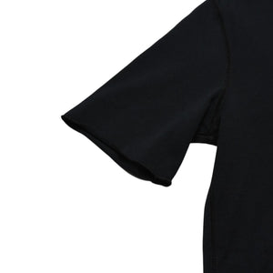 Very good condition Lucian Pellat-Finet Lucian Pellat-Finet Black Pink T-shirt Skull Leaf Print T-shirt Used 4a002146