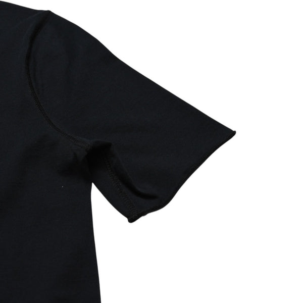 Very good condition Lucian Pellat-Finet Lucian Pellat-Finet Black Pink T-shirt Skull Leaf Print T-shirt Used 4a002146