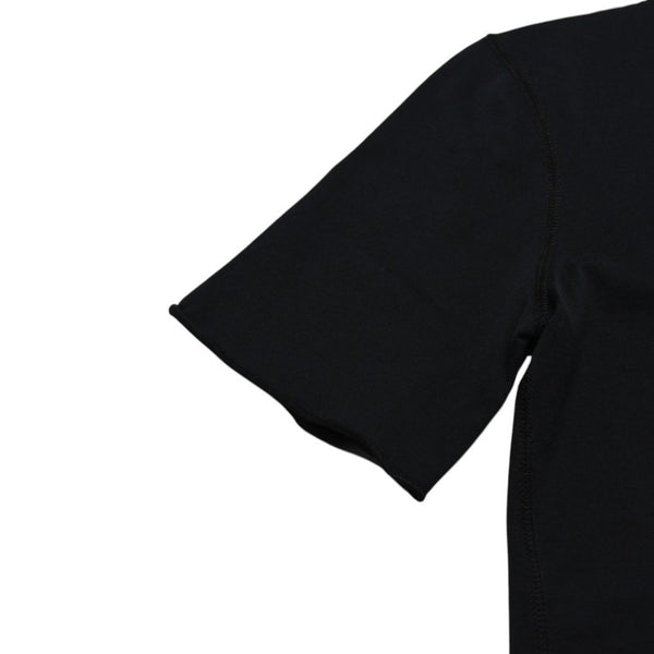 Very good condition Lucian Pellat-Finet Lucian Pellat-Finet Black Pink T-shirt Skull Leaf Print T-shirt Used 4a002146