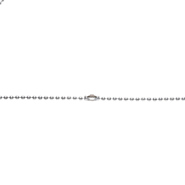 Very good condition CHROME HEARTS BALL CHAIN ​​NECKLACE 30inch Ball chain necklace 30 inches Weight approx. 8.47g Total length approx. 76cm Used 4a001898