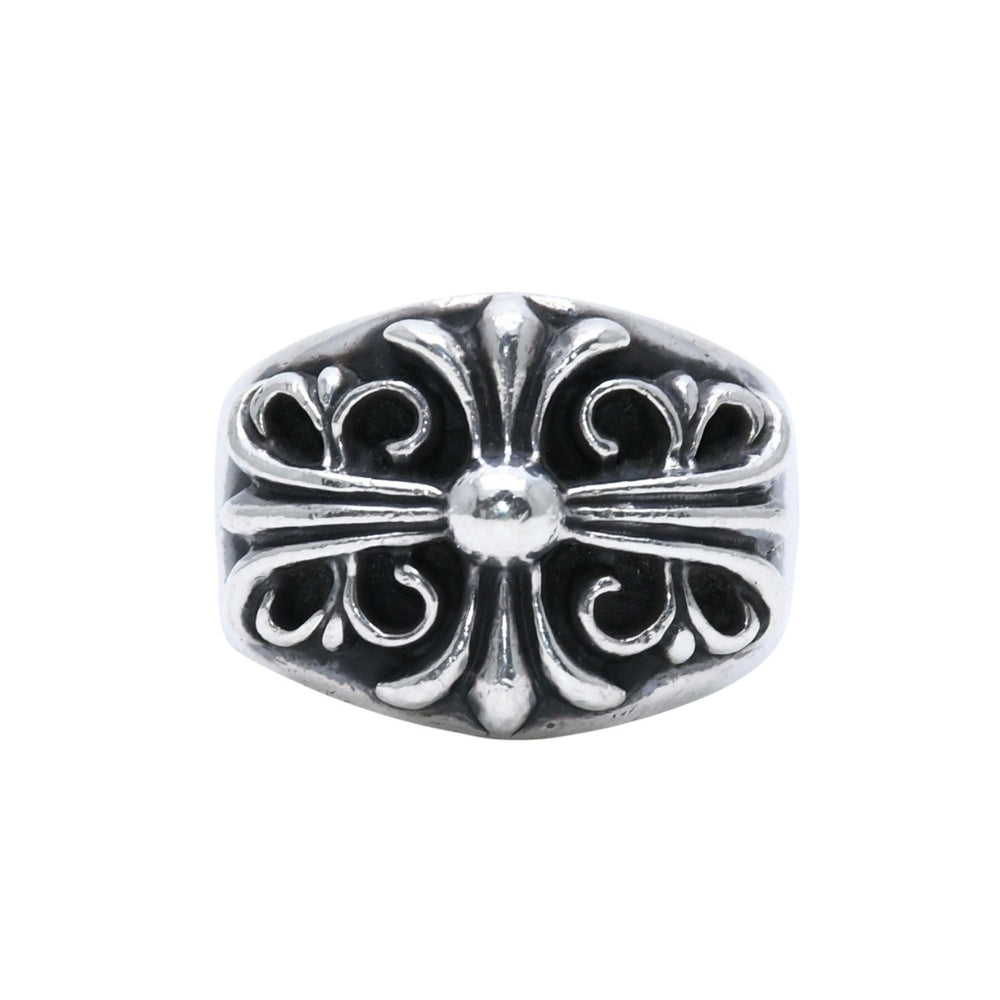CHROME HEARTS クロムハーツ KEEPER キーパー リング 指輪 重量約20.91g 1992/sterling刻印 サイズ26号 スターリングシルバー 美品 中古 4a001897