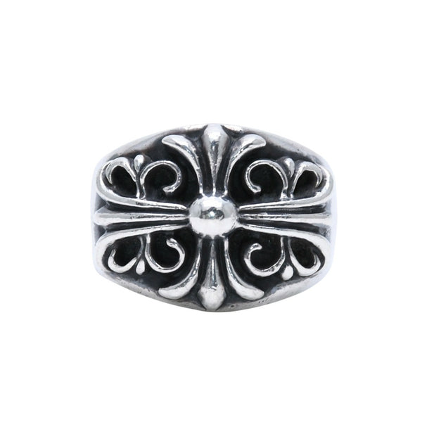 CHROME HEARTS クロムハーツ KEEPER キーパー リング 指輪 重量約20.91g 1992/sterling刻印 サイズ26号 スターリングシルバー 美品 中古 4a001897