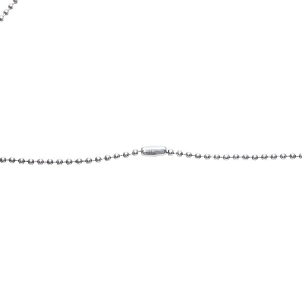 Very good condition CHROME HEARTS BALL CHAIN ​​NECKLACE 30inch Ball chain necklace 30 inches Weight approx. 8.47g Total length approx. 76cm Used 4a001898