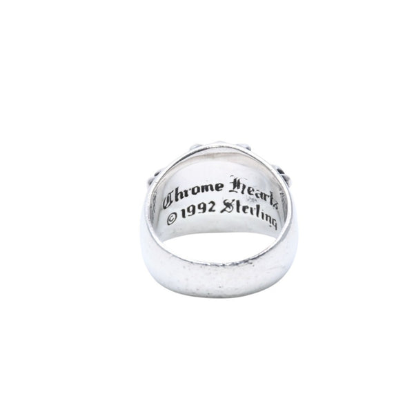 CHROME HEARTS クロムハーツ KEEPER キーパー リング 指輪 重量約20.91g 1992/sterling刻印 サイズ26号 スターリングシルバー 美品 中古 4a001897
