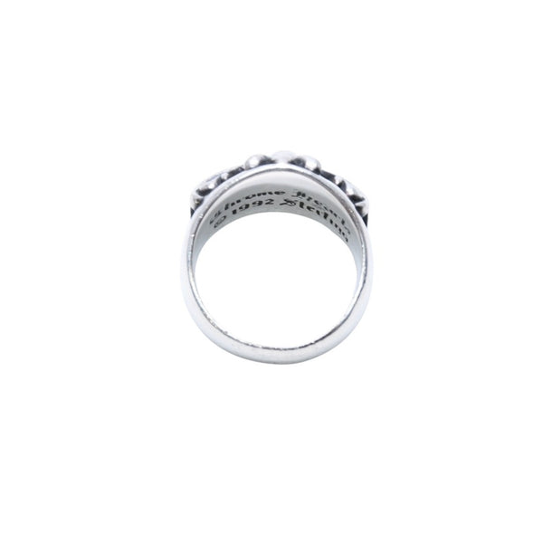 CHROME HEARTS クロムハーツ KEEPER キーパー リング 指輪 重量約20.91g 1992/sterling刻印 サイズ26号 スターリングシルバー 美品 中古 4a001897