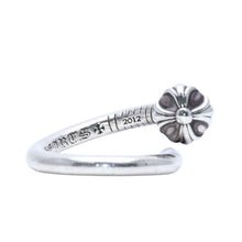 画像をギャラリービューアに読み込む, CHROME HEARTS クロムハーツ ネイルリング クロスボール 重量5.84g サイズ12号 SV925 シルバー925 指輪 アクセサリー 美品 中古 4a001895