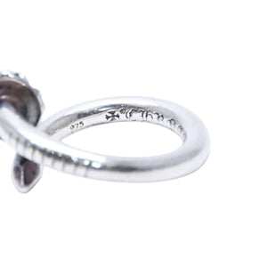 CHROME HEARTS クロムハーツ ネイルリング クロスボール 重量5.84g サイズ12号 SV925 シルバー925 指輪 アクセサリー 美品 中古 4a001895
