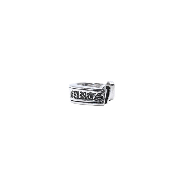 CHROME HEARTS LG SCROLL LABEL RING Large scroll label ring Weight approx. 10.53g Size 6 Silver 925 Good condition Used 4a001896