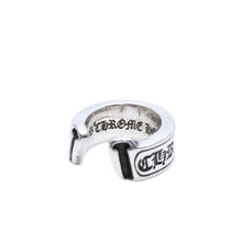 画像をギャラリービューアに読み込む, CHROME HEARTS クロムハーツ LG SCROLL LABEL RING ラージ スクロールラベルリング 指輪 重量約10.53g サイズ6号 シルバー925 美品 中古 4a001896