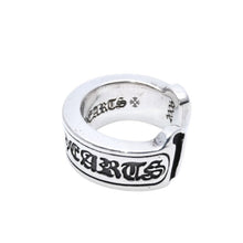 画像をギャラリービューアに読み込む, CHROME HEARTS クロムハーツ LG SCROLL LABEL RING ラージ スクロールラベルリング 指輪 重量約10.53g サイズ6号 シルバー925 美品 中古 4a001896