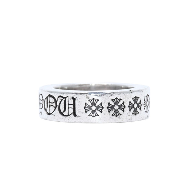 CHROME HEARTS 6mm SPACER FUCKYOU 6mm spacer ring Ring Weight approx. 10.07g Size 8.5 Good condition Used 4a001903