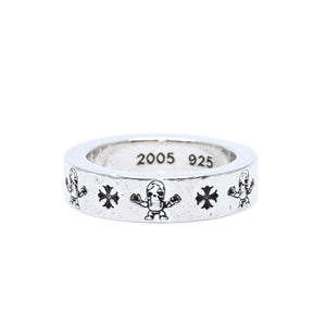 CHROME HEARTS Chrome Hearts 6mm SPACER RING Spencer Harris Teeter Ring Weight 12.21g Size 19 Harris Teeter Good Condition Used 4a001902