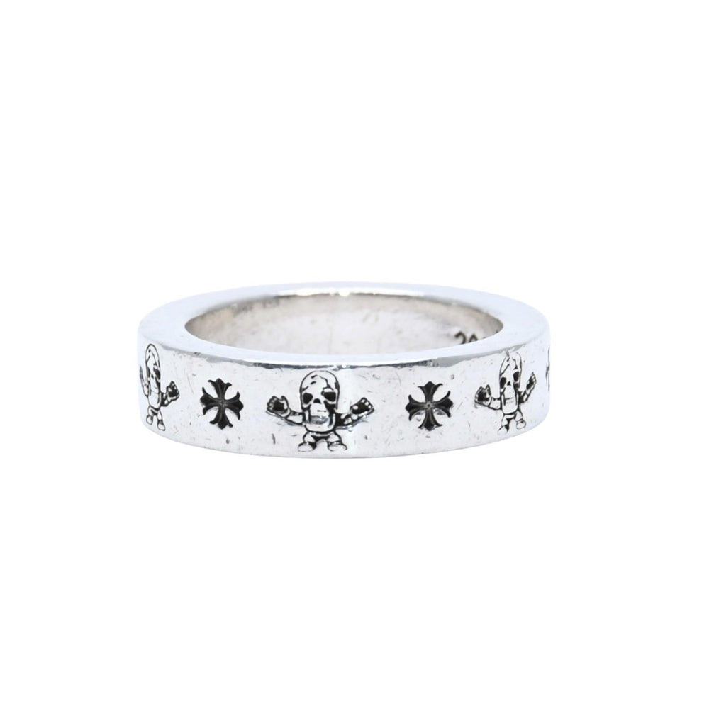 CHROME HEARTS Chrome Hearts 6mm SPACER RING Spencer Harris Teeter Ring Weight 12.21g Size 19 Harris Teeter Good Condition Used 4a001902