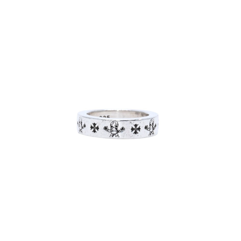 CHROME HEARTS Chrome Hearts 6mm SPACER RING Spencer Harris Teeter Ring Weight 12.21g Size 19 Harris Teeter Good Condition Used 4a001902